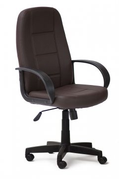 Кресло руководителя СН747 коричневый 36-36