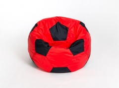 Кресло-мешок Россия Мяч малое Красный/Черный